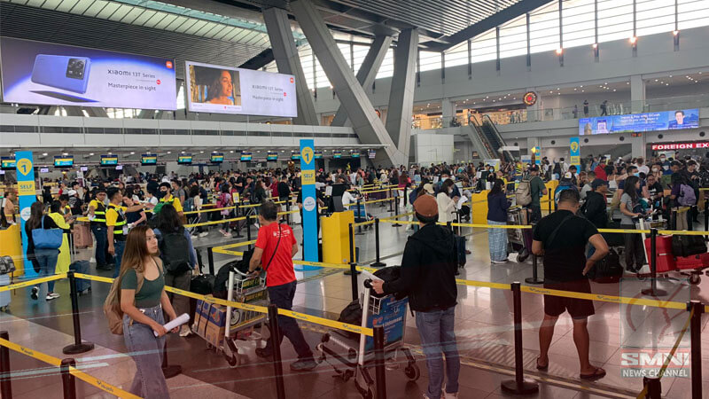 Buhos Ng Mga Pasahero Sa NAIA Terminal 3 Nitong Biyernes Ramdam