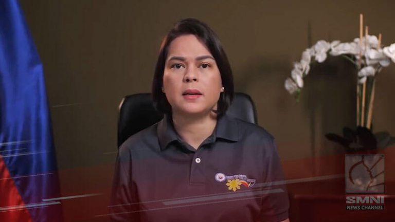 Vp Sara Duterte Nagpadala Ng Mensahe Sa Ika Na Araw Ng Laban Kasama