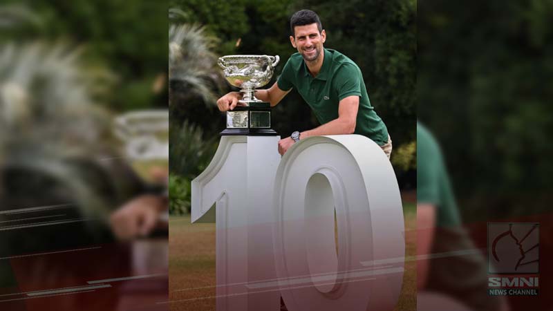 Djokovic, muling nakuha ang top spot sa ATP rankings matapos manalo sa Australian Open