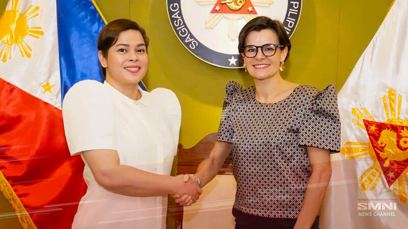 Polisiya at mga programa ng DepEd, tinalakay ni VP Sara at UK Amb. Beaufils