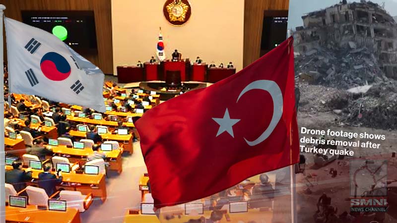 South Korea, nagpasa ng resolusyon para suportahan ang Türkiye at Syria