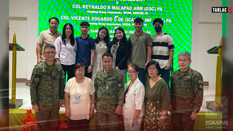 Bagong group commander ng 3RCDG, naitalaga na