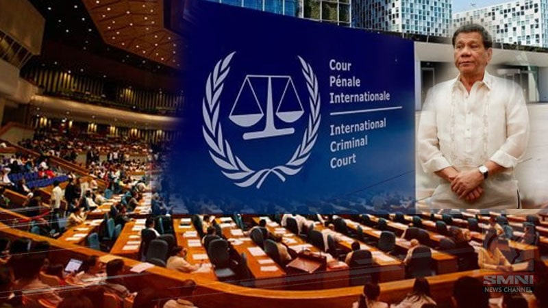 2 resolusyon na nagpapakita ng pagtutol sa imbestigasyon ng ICC, inihain sa Senado