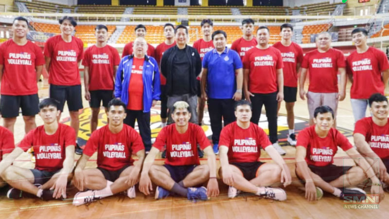 Men’s volleyball team ng Pilipinas, kasalukuyang nasa Taiwan