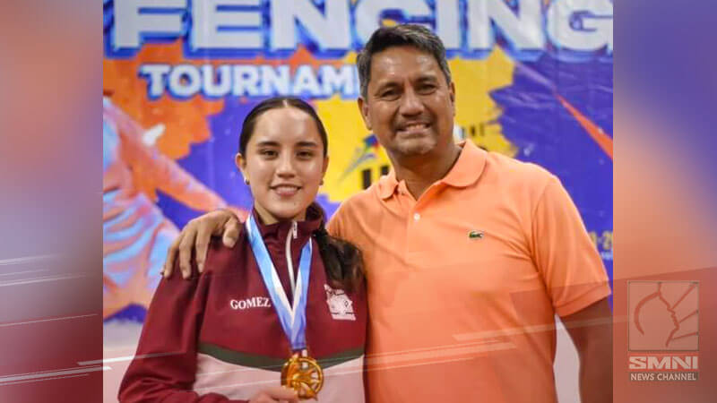 Juliana Gomez, nakamit ang gold medal sa UAAP Season 85 Fencing Tournament