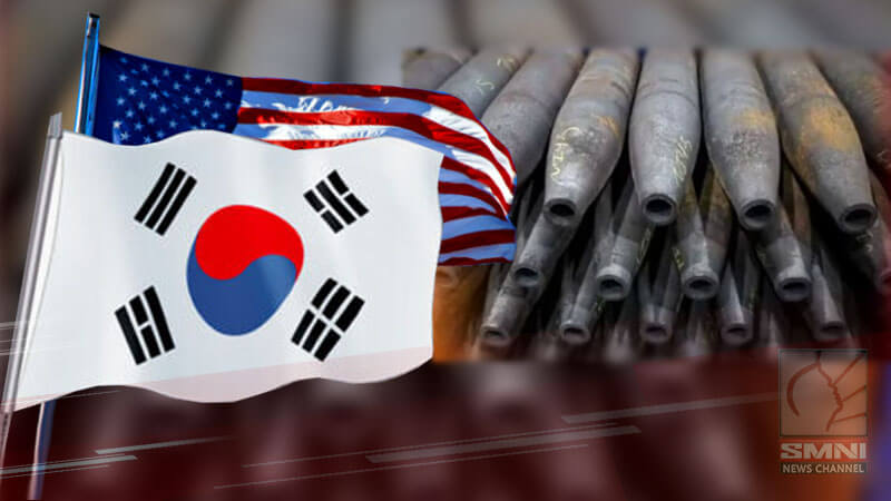 South Korea, pahihiramin ang Estados Unidos ng 500,000 rounds ng artillery shells