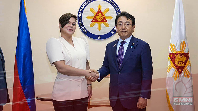 Ugnayan ng Japan at Pilipinas, muling pinagtibay nina VP Duterte at Japanese Rep. Koichi Hagiuda
