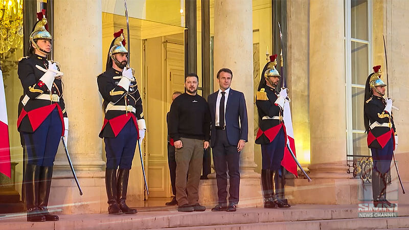 France, nangako ng karagdagang military aid sa Ukraine kasunod ng pagbisita ni Zelenskyy kay Macron