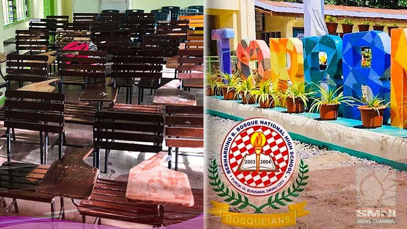 JMCFI Donates Armchairs, To B.B. Bosque National High School