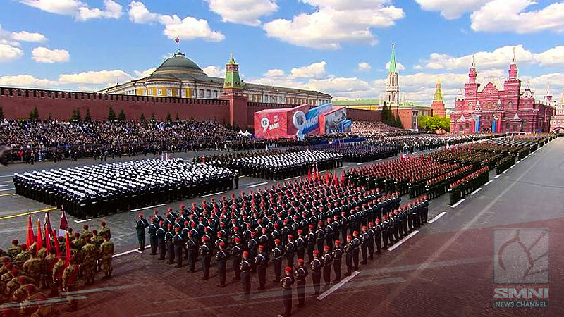 Russia's grand military parade at Red Square