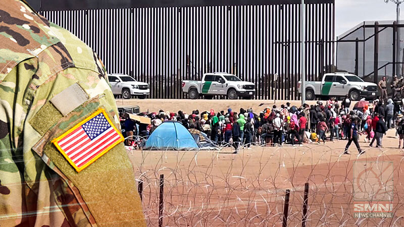 1,500 military personnel, ipakakalat ng Pentagon sa U.S-Mexico border