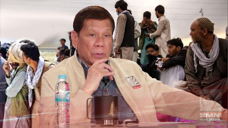 Datos ng Afghan refugees na papasok sa Pilipinas, kinakailangang ilabas ng US–FPRRD