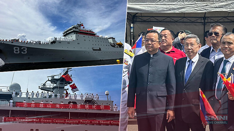 Chinese Navy ship nasa Pilipinas para sa isang ‘goodwill visit’
