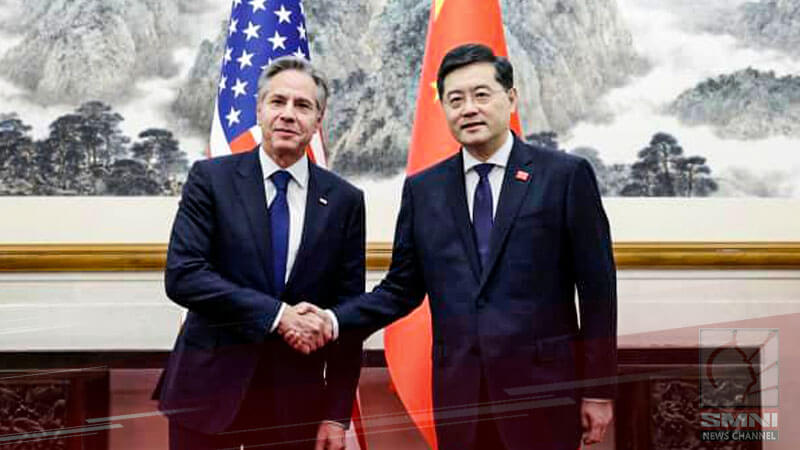 Qin Gang hold talks with U.S. Secretary of State Antony Blinken