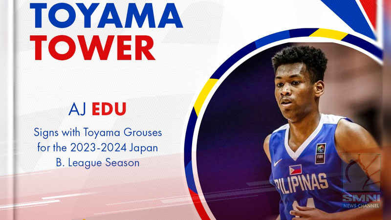 AJ Edu, maglalaro para sa Toyama Grouses sa 2023-24 Japan B.League