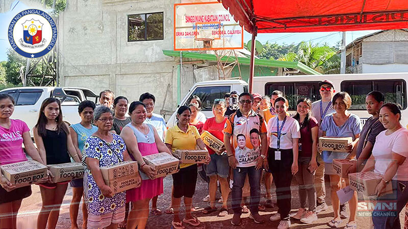 OVP, namahagi ng relief goods sa mga apektado ng landslide sa Davao City