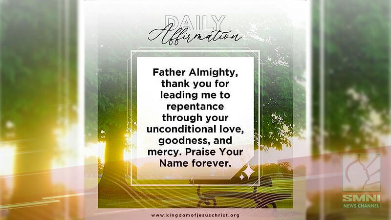 Father Almighty, thank you for leading me to repentance through your ...