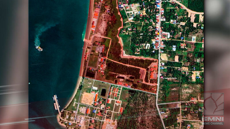 China-funded naval base in Cambodia nears completion