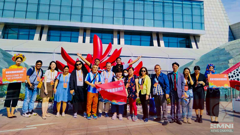 SMNI News along with other Philippine media practitioners were warmly welcomed at Quanzhou, Fujian Province, China
