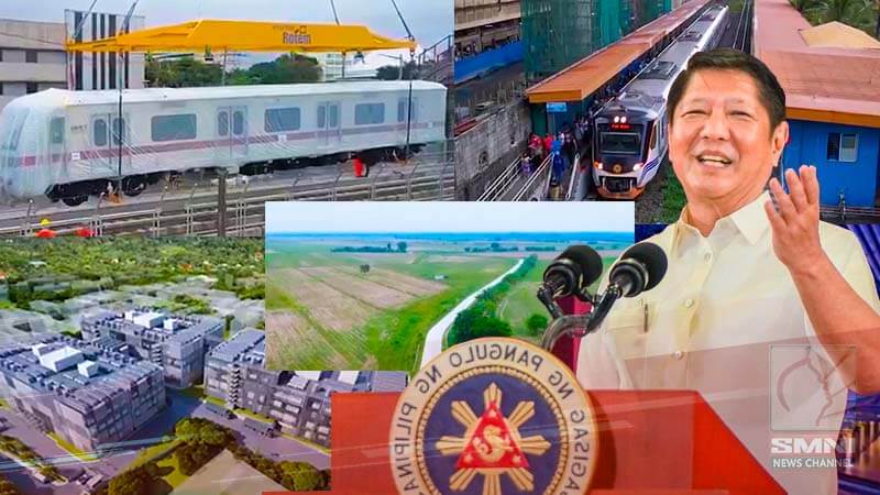 SONA 2023: Marcos admin’s infrastructure projects