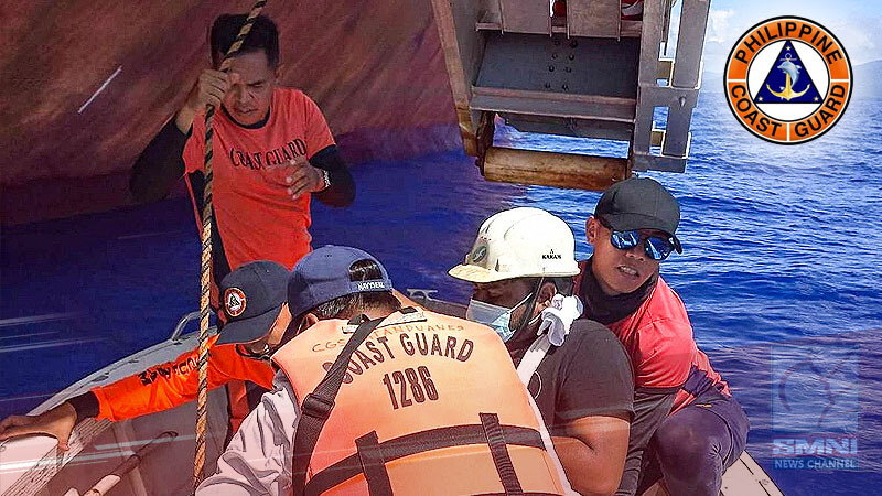 PCG, nagsagawa ng medical evacuation para sa isang Indian crew member