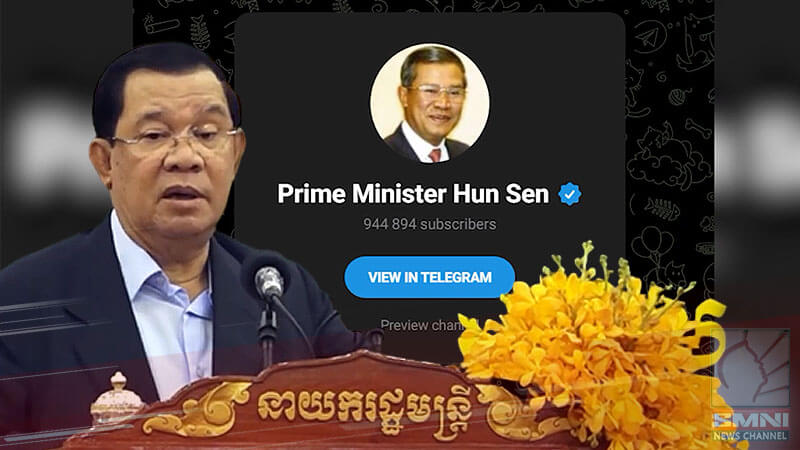 Cambodia PM Hun Sen, most followed global leader na sa Telegram