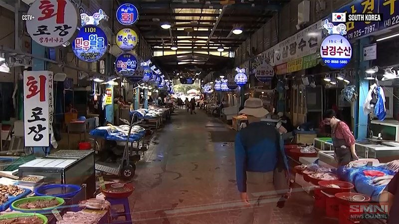 Mga negosyante sa South Korea, huminto na sa pagbebenta ng seafoods