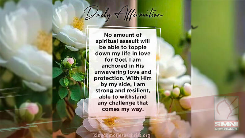 No amount of spiritual assault will be able to topple down my life in love for God
