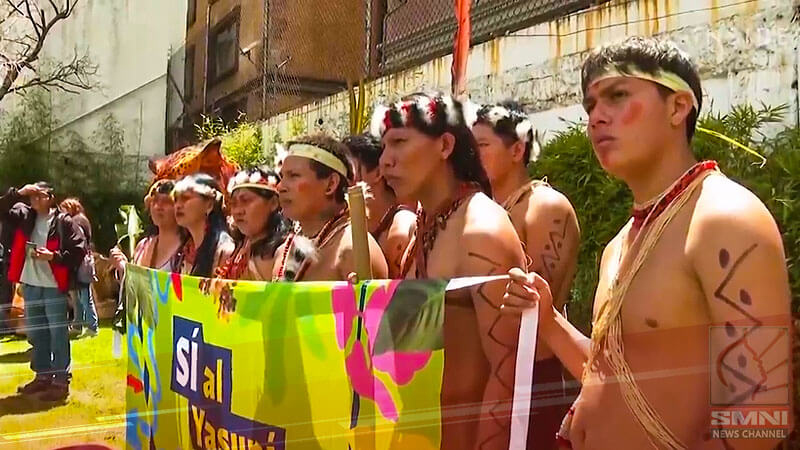Ecuadorians vote against oil drilling in Amazon protected area