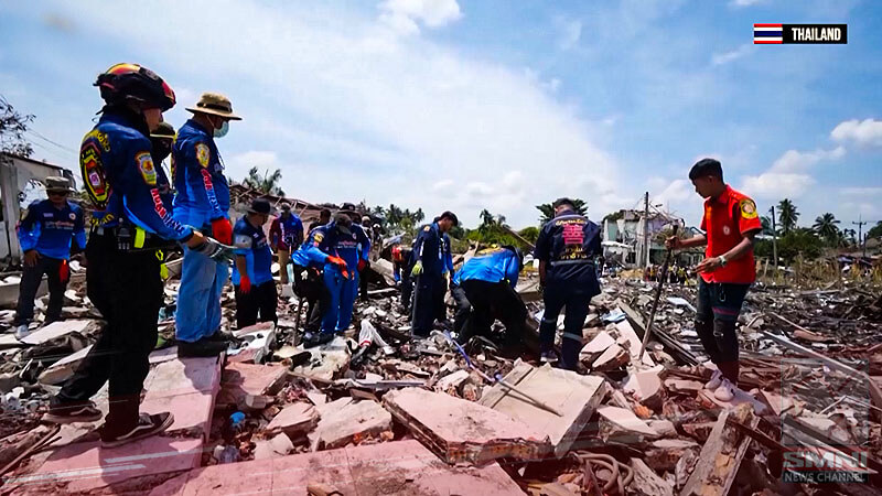 Firecracker explosion kills 12 people, injures over 100 in Thailand