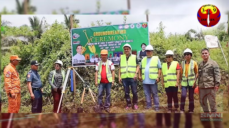 ₱4million farm-to-market road para sa mga residente sa Kiblawan Davao ...