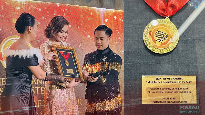 SMNI News, kinilala bilang Most Trusted News Channel of the Year