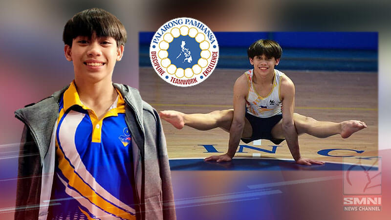 Karl Eldrew Yulo, nasungkit ang gold medal sa all-around event ng Palarong Pambansa