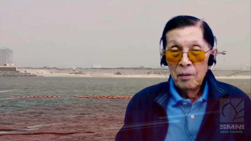 Malawakang pagbaha, kapag matutuloy ang sinuspindeng reclamation projects sa Manila Bay—Sec. Enrile