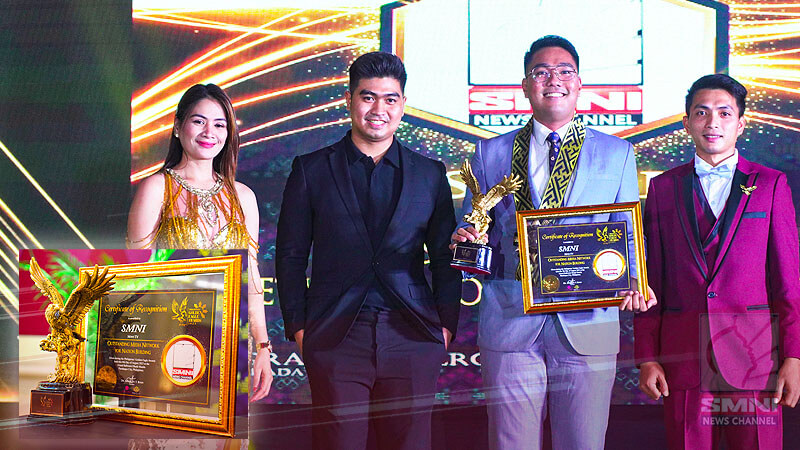SMNI News’ awarded for contribution to nation-building by Philippines’ Golden Eagle Awards 