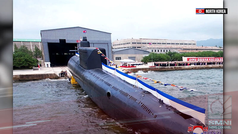 North Korea launches first tactical nuclear attack submarine—KCNA