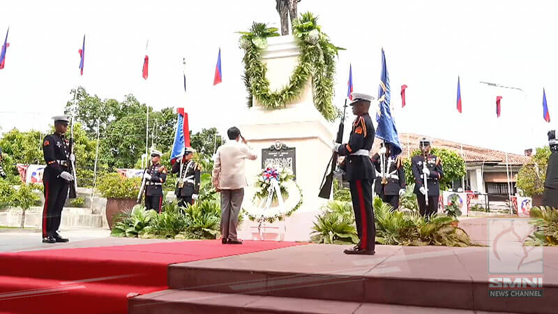 PBBM, pinangunahan ang wreath-laying sa monumento ng ama na si Ferdinand E. Marcos, Sr.