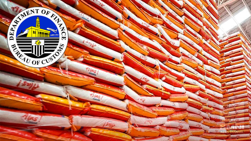 P400-M pinaghihinalaang smuggled rice, iba pang imported products, nasabat ng BOC sa Tondo