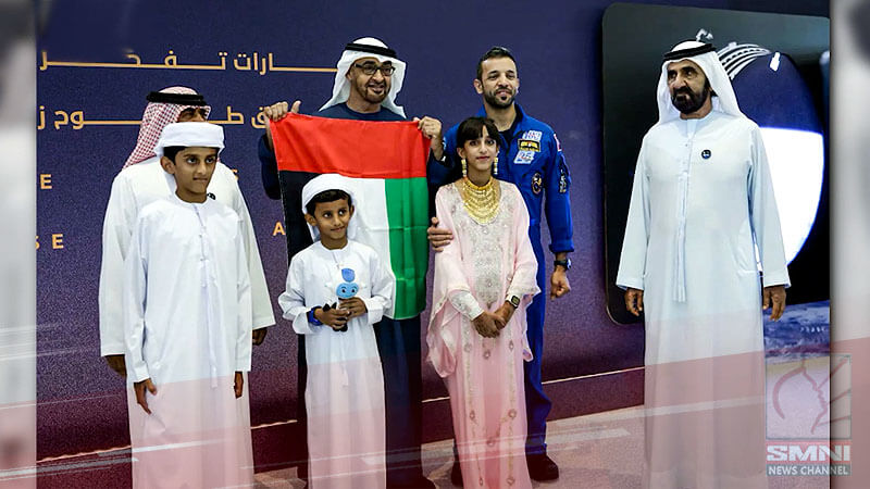 Emirati astronaut receives hero’s welcome after historic space mission