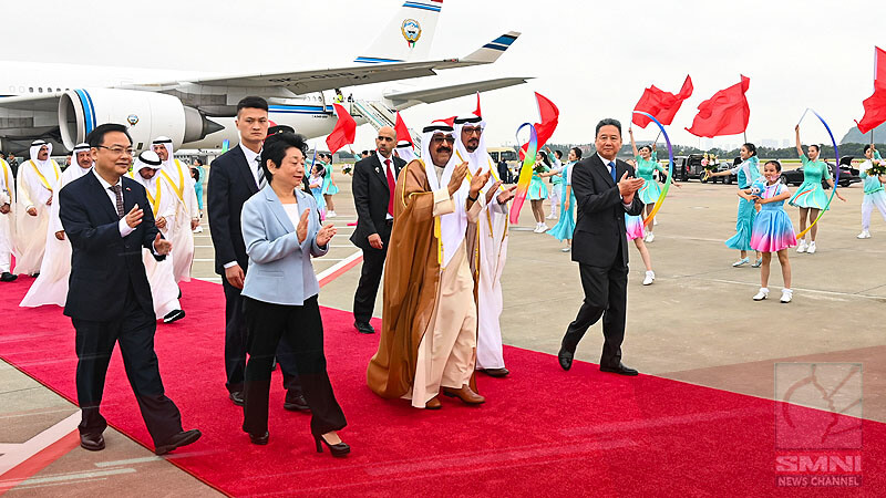 Kuwaiti crown prince arrives in Hangzhou to attend opening ceremony of Asian Games