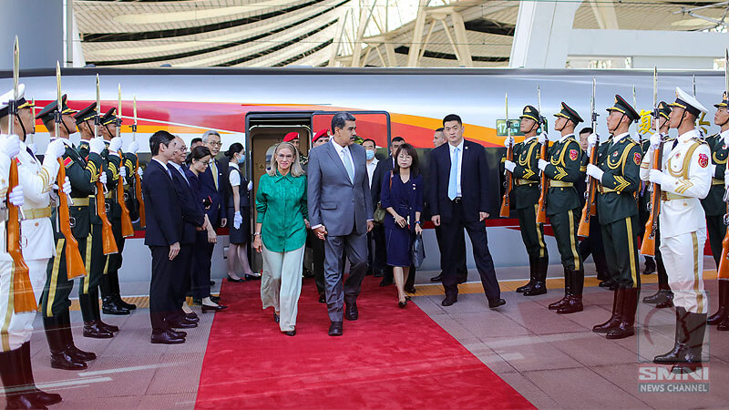 Venezuelan Pres. Nicolas Maduro, tumungo sa Beijing para makipagpulong kay Pres. Xi Jinping