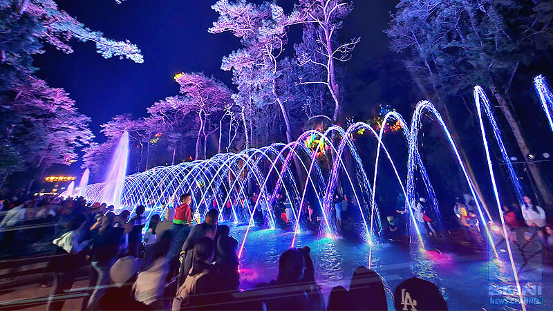 Water Fountain Music & Lights Show of BCFI, PAGCOR formally opens in Baguio Park
