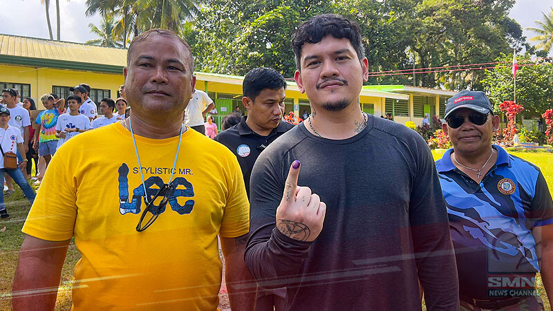 Davao City Mayor Sebastian Duterte, nakaboto na