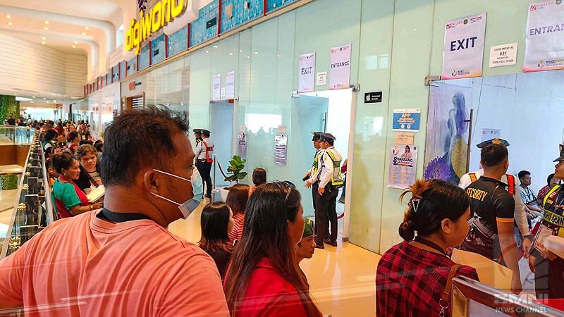 Kauna-unahang mall voting sa Cebu, dinumog ng mga botante