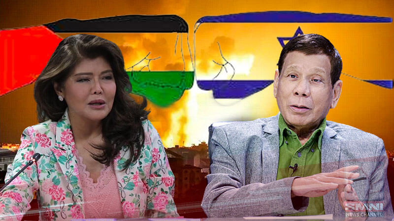 Former Pres. Duterte agrees with Sen. Imee Marcos’ statement on PH neutrality on Middle East conflict