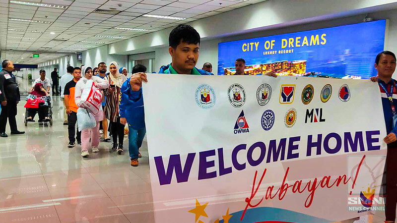 Third batch of Filipino repatriates from Gaza arrives safely in Philippines
