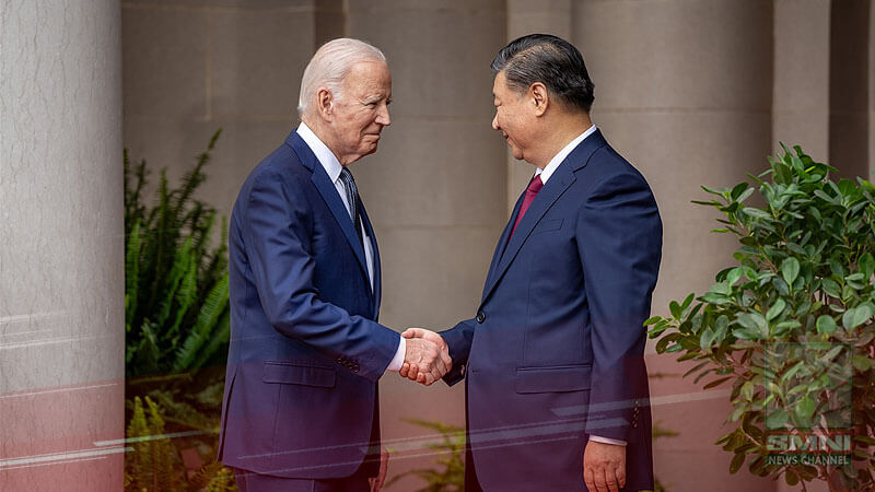 Chinese Pres. Xi and U.S. Pres. Biden meet at Filoli Estate in San Francisco, California