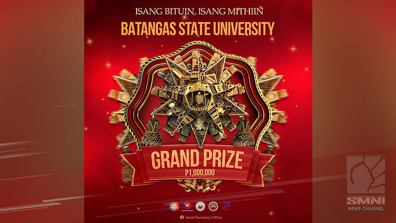 Batangas State University, panalo sa nationwide parol-making contest ng Office of the President