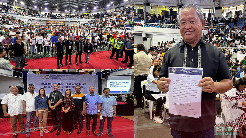Mga nagwaging kandidato sa BSKE sa Davao City, pormal nang nanumpa ngayong araw