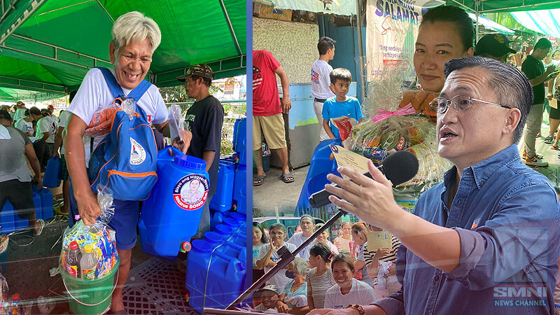 Bong Go sends assistance to fire victims in Manila City